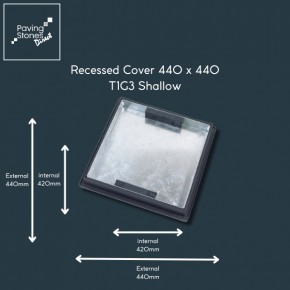 Square Recessed Cover 440x440 (Shallow)