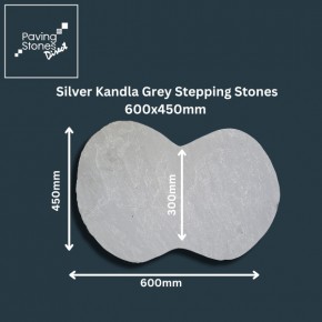 Silver Grey Sandstone Stepping Stones