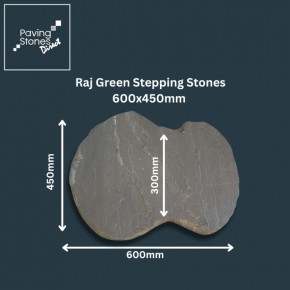 Raj Green Sandstone Stepping Stones