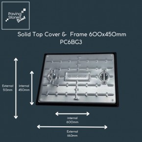 Solid Top Cover & Frame (PC6BG)