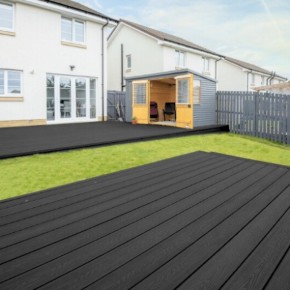 Black Composite Decking