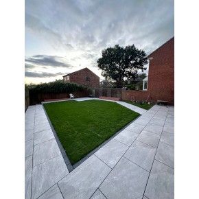 Marmo Grey Porcelain Paving Lifestyle 1200x600 Product Image