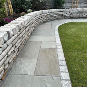 Kandla Grey Sandstone Walling