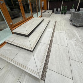 Silver Kandla Grey Porcelain Paving Bullnose Static 900x450 Product Image