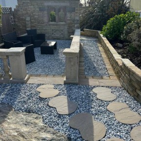 Raj Green Sandstone Stepping Stones