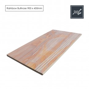 Bullnose Steps 900x450x20mm - Rainbow Porcelain