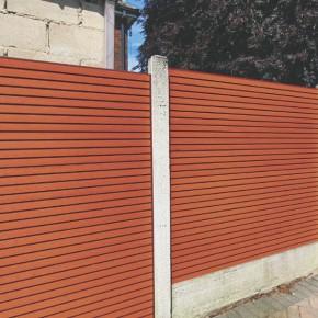Teak Composite Fencing