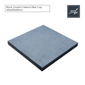Black Granite coping stone 450x450x40