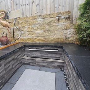 Black Limestone coping stone 900x450x50
