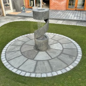 Silver Grey 2.0m circle 