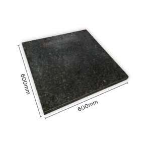 Black Granite coping stone 600x600x40