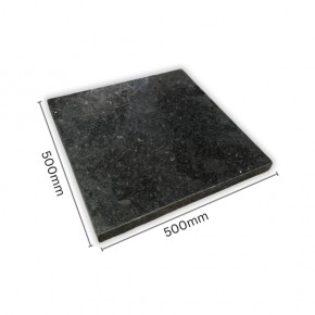 Black Granite coping stone 500x500x40