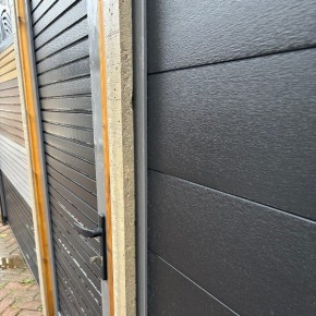 Composite Fencing insert for concrete posts - Aluminium