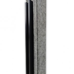 2.4m Composite Fencing insert for concrete posts - Composite