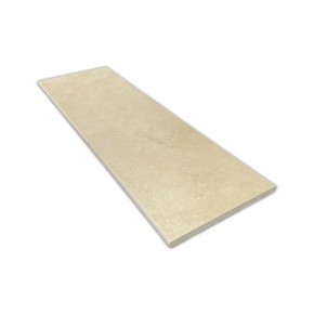 Bullnose Coping 900x300x20mm - Ivory Cream Porcelain
