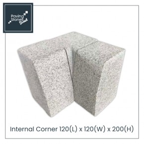 Silver Granite internal corner