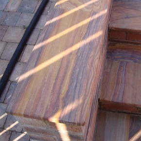 Sawn Rainbow 1000x350mm Bullnose