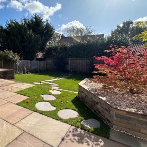 Raj Green Sandstone Stepping Stones