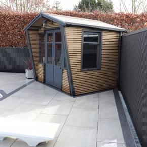 Light Oak Composite Cladding