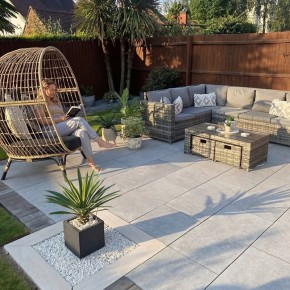 Italian Florence Grey Porcelain 900x450