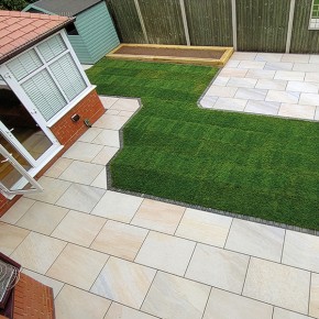 Giallo Beige Porcelain Paving 600x900