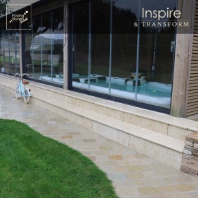 Sahara Pearl Bullnose Steps 1000x350x40mm