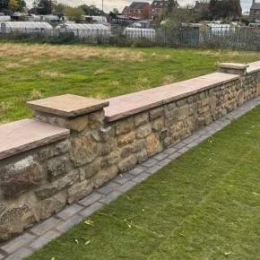 Multi Coloured coping stone 450x450