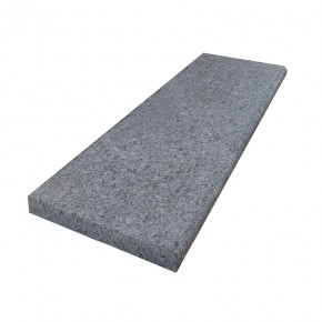 Bull Nose Steps 1000x350x30mm - Mid Grey Granite