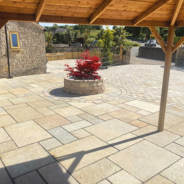 Honey Yellow Limestone 4 Sizes Paving Stones Direct - How Much Does A Limestone Patio Cost