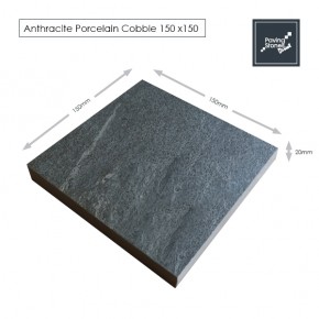 Anthracite cobbles 150x150