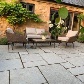 Vintage Blue Limestone mixed