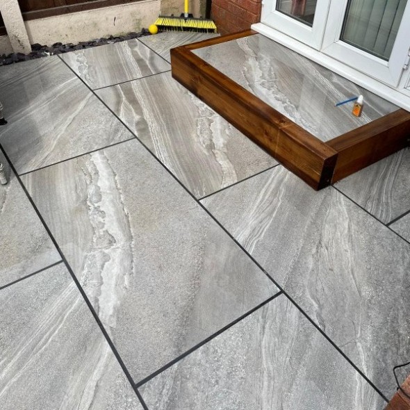 Marmo Grey Porcelain 600x900 | Paving Stone Direct